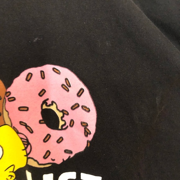 Vintage ‘The Simpson’ Homer New Years Checklist Graphic T-Shirt - Picture 5 of 7